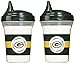 Baby Fanatic NFL Green Bay Packers Baby Fanatic 2-Pack Sippy Cups