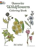 Favorite Wildflowers Coloring Book[FAVORITE WILDFLOWERS COLOR BK][Paperback]