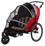 Schwinn Joyrider Bicycle Trailer (Red/Gray)