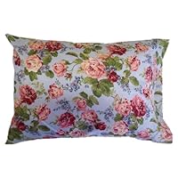 'A Little Pillow Company' 100% Cotton TODDLER PILLOWCASE in Roses - 13'x19'