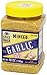 Spice World Minced Garlic – Bulk 48 oz Garlic Container – Ready-to-Use Seasonings for Cooking, Reduce Prep Work and Easily Add Flavor