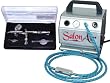 Master Airbrush Model G43 Airbrushing System with AirBrush-Depot TC-60 Air Compressor w/Small Storage Tank