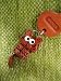 * TIGER * Mini Japanese Zodiac 3D Animal Cell Phone Charms VANCA Craft Petit Mascot Leather