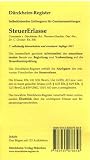 Steuererlasse (2011): 153 bedruckte Griffregister f&uuml;r die SteuerErlasse - Constantin D&uuml;rckheim Thorsten Glaubitz