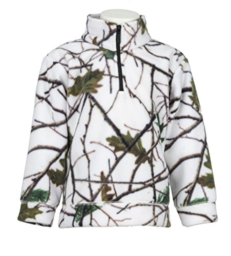 Trail crest infant 1/4 zip camo pullover, 18-24 months,…