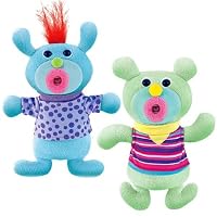 Sing A Ma Jigs (Set of 2) - Green/Blue