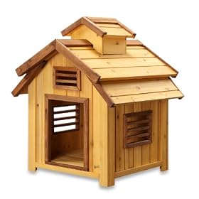 Pet Squeak Bird Dog House Small