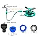 Lawn Sprinkler by DigHealth(TM), Premium Quality ABS Base, Durable Automatic Rotary Three Arm Sprinkler Heads, Watering Entire Lawn And Garden Without Oscillating Systems Waste