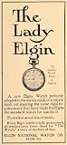 1907 Ad Lady Elgin America's Smallest Pocket Watch Ill. - Original Print Ad