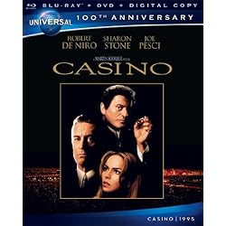 Casino [Blu-ray + DVD + Digital Copy] (Universal's 100th Anniversary)