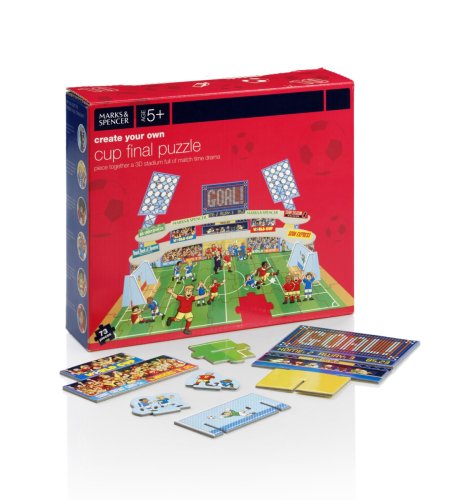 Create Your Own Cup Final 3D Puzzle