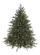 4.5' Hunter Fir Pre-Lit Artificial Christmas Tree - Multi Lights