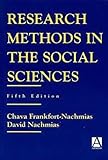 Research methods in the social sciences