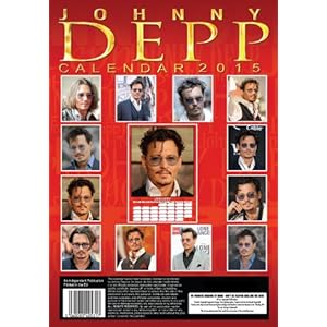 Johnny Depp 2015 Calendar By Dream