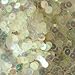 8mm Flat Round SEQUIN PAILLETTES ~ Premium MIRROR CRYSTAL Yellow IRIDESCENT Reflective ~ Loose sequins for embroidery, bridal, applique, arts, crafts, and embellishment. Made in USA.