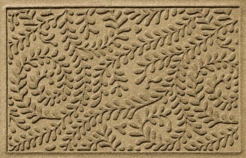 Bungalow Flooring Aqua Shield Boxwood Mat Size: 2' x 3', Color: Camel