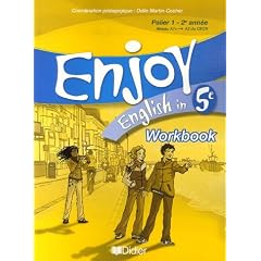 Enjoy English in 5e : Workbook