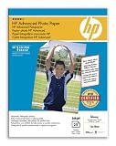 HP advanced Fotopapier glaenzend randlos 250g/m2 25Blatt 13x18cm