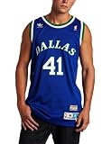 NBA Men's Dallas Mavericks Dirk Nowitzki Retired Player Swingman Jersey (Blue, XX-Large)