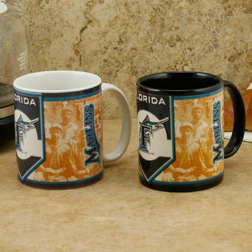 Florida Marlins 2-Pack Mug Set