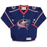 Reebok Columbus Blue Jackets Infant Replica Home Jersey 12-24 Months