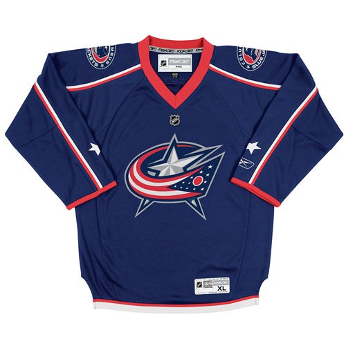 Reebok Columbus Blue Jackets Infant Replica Home Jersey 12-24 Months