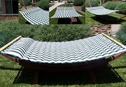 New Luxury Pillowtop Double Spreader Hammock Pillow Top Cushioned