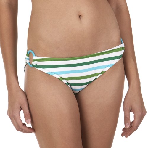 Mossimo Black: Stripe Ring Swim Bottoms - Multicolor