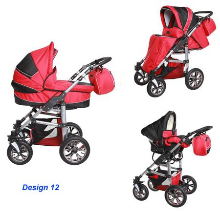 3 in 1 Travel System Stroller Carlos C12 photo