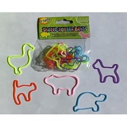 Farm Shaped Silly Rubber Bands - lot of 72 Bandz (Farm)