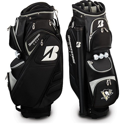 Bridgestone Pittsburgh Penguins Golf Cart Bag