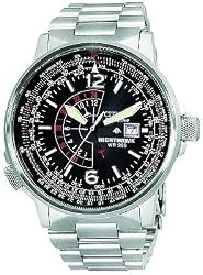 Citizen Men's BJ7000-52E Eco-Drive Nighthawk Stainless Steel Watch