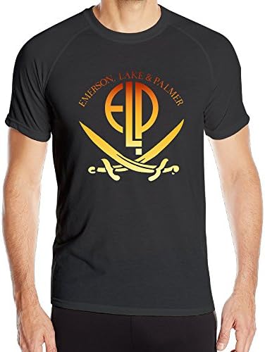 VEAGLE Men's EL Carl Palmer Short-Sleeve Compression Shirt