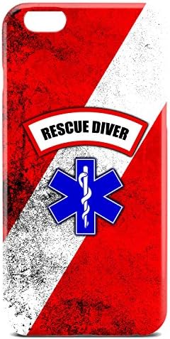 Rescue Diver Patch over Diver Down Flag Destroyed - Tough Phone Case - Apple iPhone 6 / 6S