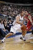 New Jersey Nets v Dallas Mavericks: Jose Juan Barea and Jordan Farmar Photographic Poster Print by Danny Bollinger, 24x36