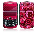 Circus Stars Design Decal Skin Sticker for BlackBerry Curve 8500 Cell Phone