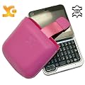 Suncase Ledertasche (Lasche mit R�ckzugfunktion) f�r Motorola Flipout lila