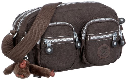 Kipling Women's Chini Small Shoulder Bag (Across Body) Expresso Brown