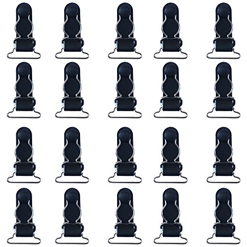20-pc 25mm Lingerie Corset Accessories Suspender Clips Garter Clips Grips Corset Sewing Supplies
