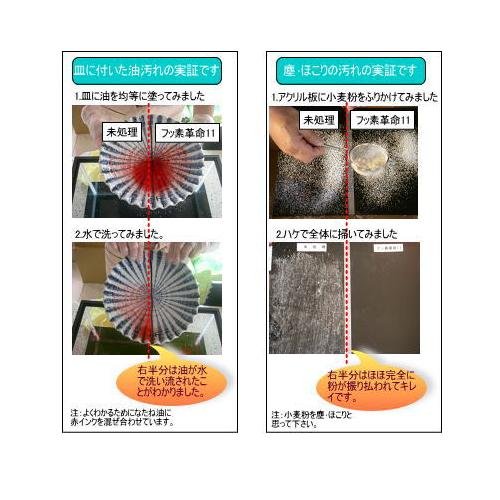 フッ素革命11 Light 200ml(スポンジ&ファイバークロス付)