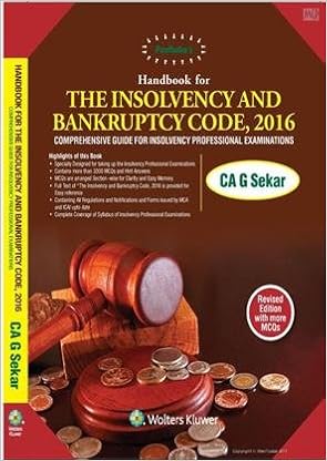 The Insolvency and Bankruptcy Code 2017