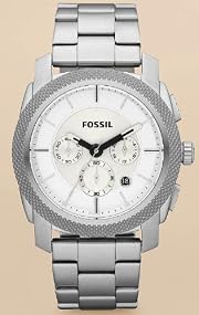 Fossil #FS4663 Men's Machine Stainless Steel Chronograph Watch