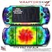 Tie Dye WraptorSkinz Skin and Screen Protector Kit fits Sony PSP Slim (PSP 2000)