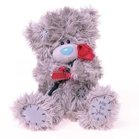 Me To You Valentine Tatty Teddy Bear 18cm Holding Rose