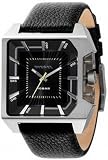 Diesel Leather Collection Black Strap Black Dial Men's watch #DZ1336