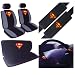 Search : 11PC Superman Logo Shield Seat Cover Combo Kit