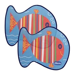 Seitenfenster-Sonnenschutz Fisch (x2)