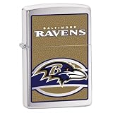 Zippo Baltimore Ravens High Polish Chrome Lighter