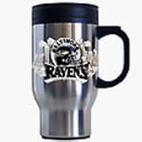 Baltimore Ravens NFL Pewter Stainless Steel Travel Mug