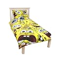 Character World Spongebob Squarepants Heads Single Panel Duvet Set